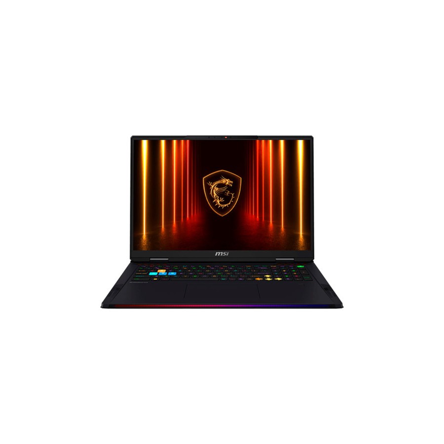 MSI PORTATIL RAIDER 18 HX AI A2XWIG-252ES. 18" 16:10 UHD+ (3840X2400) 120HZ, IPS. INTEL CORE ULTRA 9 285HX. DDR5 16GB*2. 1TB NVM