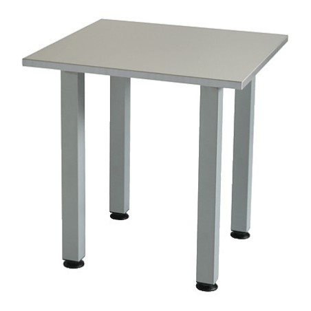 2743-MESA MODULAR CUADRADA COLOR GRIS 70X70CM ROCADA 7510N