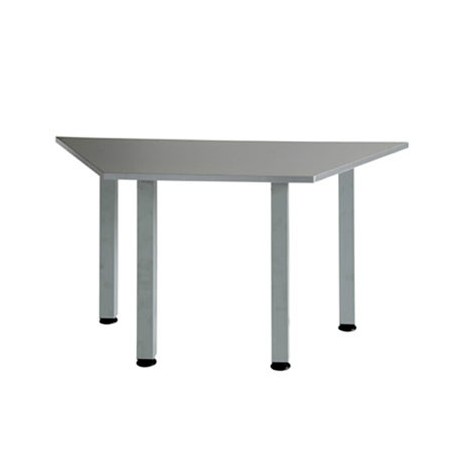 2744-MESA MODULAR TRAPEZOIDAL COLOR GRIS 140X70CM ROCADA 7520N