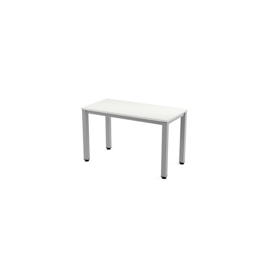 2748-MESA DE OFICINA SERIE EXECUTIVE 120X60 GRIS / BLANCO ROCADA 2000AD04