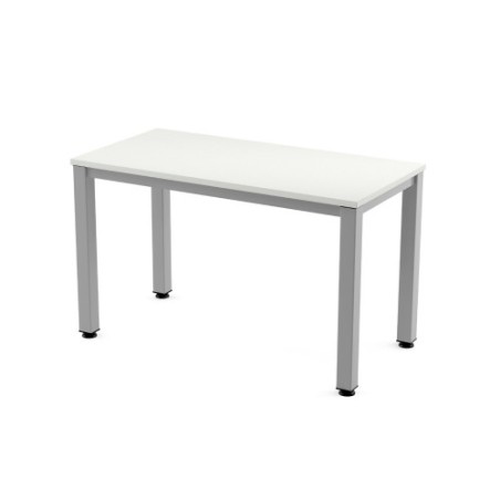 2748-MESA DE OFICINA SERIE EXECUTIVE 120X60 GRIS / BLANCO ROCADA 2000AD04
