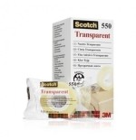 27480-CAJA 8 ROLLOS CINTA ADHESIVA 550 TRANSPARENTE 19MM x 33M 550-1933E SCOTCH 7100029278