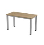 2749-MESA DE OFICINA SERIE EXECUTIVE 120X60 GRIS / ROBLE ROCADA 2000AD08