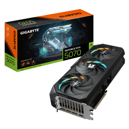 27507-GIGABYTE GeForce RTX 5070 Ti GAMING OC 16G Tarjeta Grafica - 16GB GDDR7, 256 bits, PCI-E 5.0, XXXX MHz Core Clock,