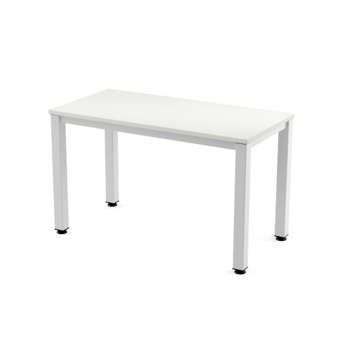 2752-MESA DE OFICINA SERIE EXECUTIVE 120X60 BLANCO / BLANCO ROCADA 2000AM04