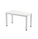 2752-MESA DE OFICINA SERIE EXECUTIVE 120X60 BLANCO / BLANCO ROCADA 2000AM04