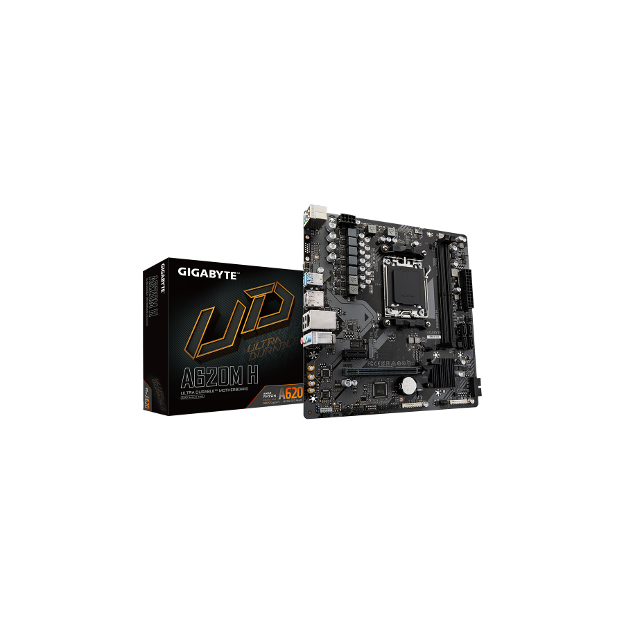 GIGABYTE A620M H placa base AMD A620 Zocalo AM5 micro ATX
