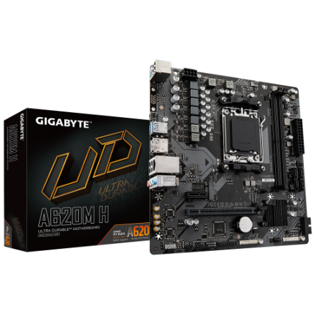 GIGABYTE A620M H placa base AMD A620 Zocalo AM5 micro ATX