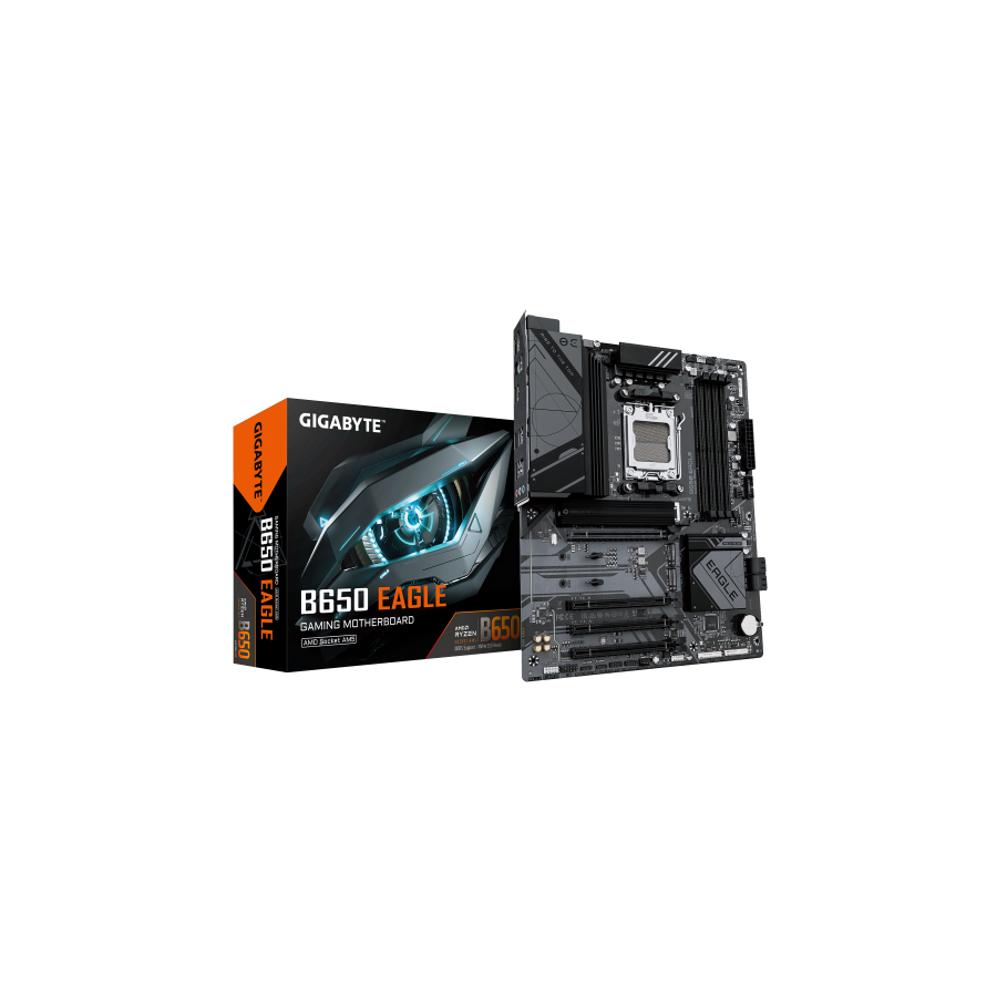 27553-PLACA GIGABYTE B650 EAGLE,AMD,AM5,B650,4DDR5,256GB,HDMI+DP,4SATA3+3M.2,GBLAN,4USB3.2+2TYPE-C,ATX