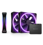 NZXT F120 RGB DUO Triple Pack Carcasa del ordenador Ventilador 12 cm Negro 3 pieza(s)