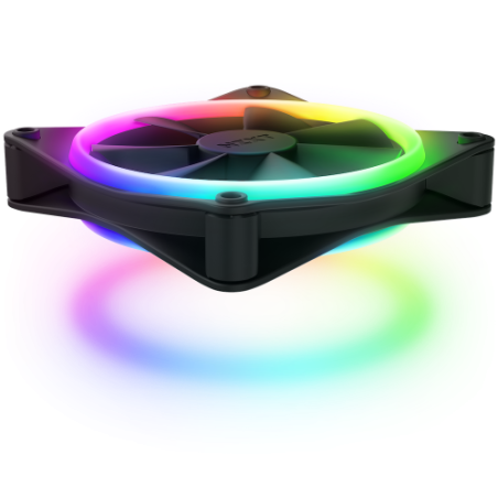 NZXT F120 RGB DUO Triple Pack Carcasa del ordenador Ventilador 12 cm Negro 3 pieza(s)