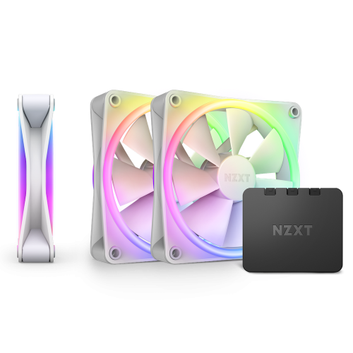 NZXT F120 RGB DUO Triple Pack Carcasa del ordenador Ventilador 12 cm Blanco 3 pieza(s)