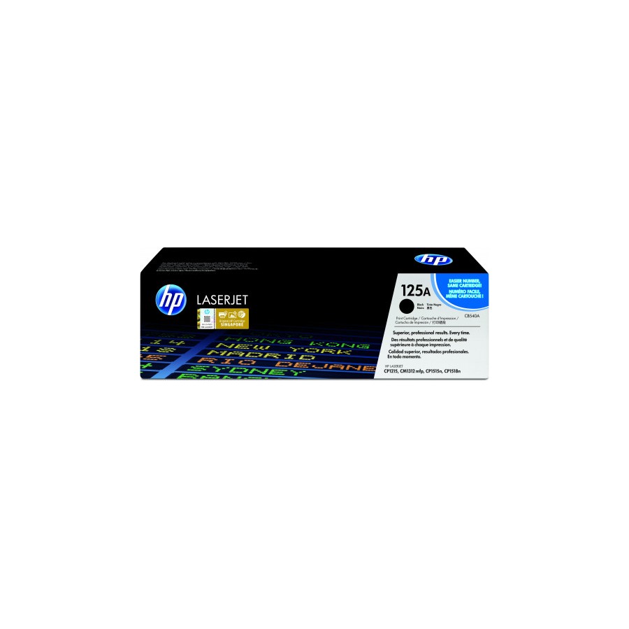 HP 125A TONER HP125A NEGRO (CB540A)