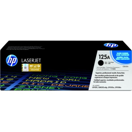 HP 125A TONER HP125A NEGRO (CB540A)