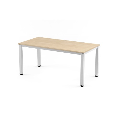 2758-MESA DE OFICINA SERIE EXECUTIVE 140X80 BLANCO/ HAYA ROCADA 2001AM01