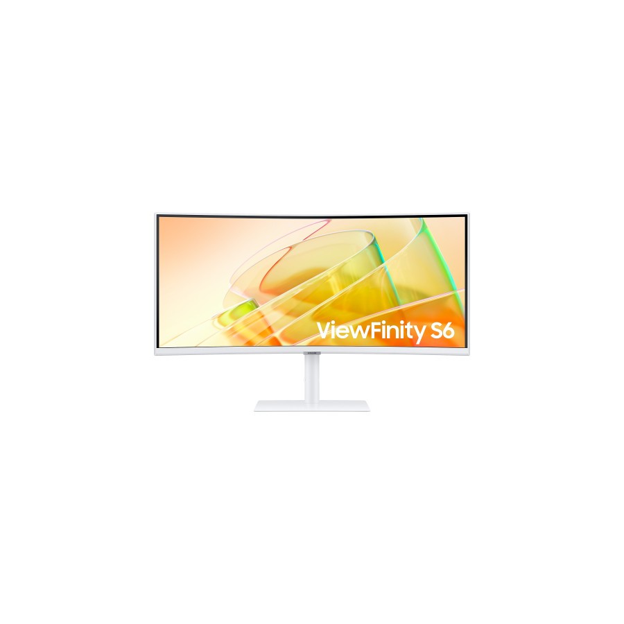Samsung LS34C650TAU pantalla para PC 86,4 cm (34") 3440 x 1440 Pixeles 4K Ultra HD LED Blanco