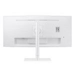 Samsung LS34C650TAU pantalla para PC 86,4 cm (34") 3440 x 1440 Pixeles 4K Ultra HD LED Blanco