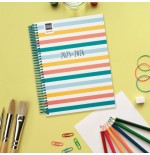 27635-AGENDA ESCOLAR 2025-2026 DIVA 4o 155X212 1DIA PAGINA COLORS+ FINOCAM 536160526