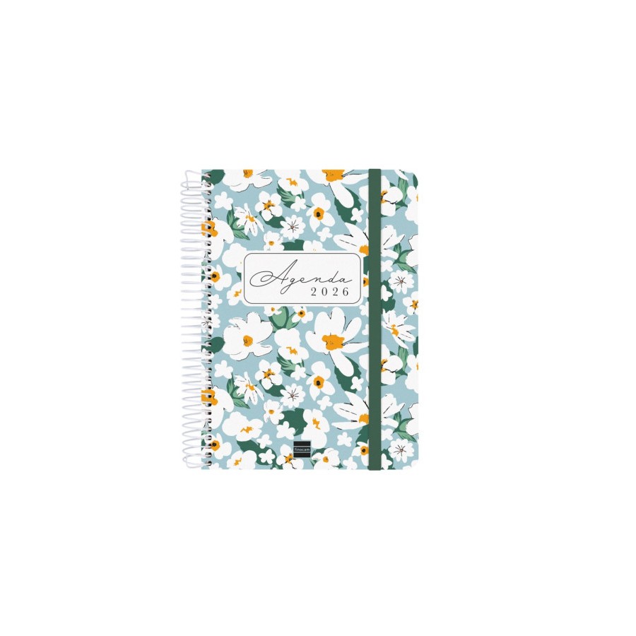 27649-AGENDA 16 MESES SEPTIEMBRE 2025-DICIEMBRE 2026 CLOE E10-155X212 SEMANA VISTA HORIZONTAL VERDE+ FINOCAM 627100326