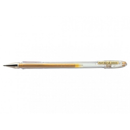 277-BOLIGRAFO ROLLER GEL G-1 0.7MM ORO PILOT BL-G1-7T-GD