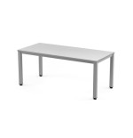 2771-MESA DE OFICINA SERIE EXECUTIVE 180X80 GRIS / GRIS ROCADA 2003AD02