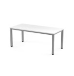 2772-MESA DE OFICINA SERIE EXECUTIVE 180X80 GRIS / BLANCO ROCADA 2003AD04