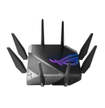 27730-ASUS GT-AXE11000 router inalambrico Gigabit Ethernet Tribanda (2.4 GHz / 5 GHz / 6 GHz) Negro
