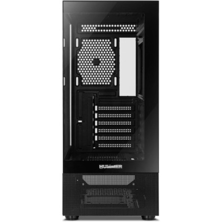 27753-NOX CAJA ATX HUMMER VISION. SEMITORRE COMPACTA. USB 3.0. NEGRA