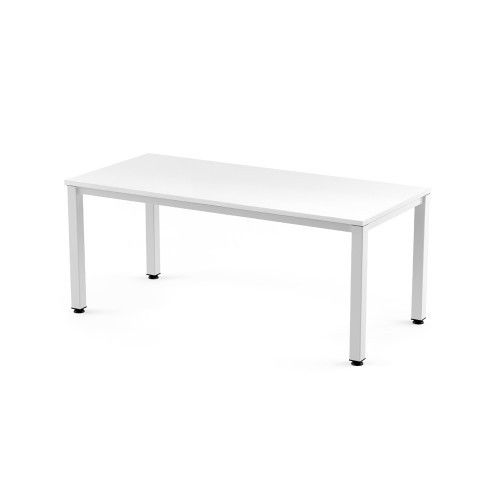 2776-MESA DE OFICINA SERIE EXECUTIVE 180X80 BLANCO/BLANCO ROCADA 2003AM04