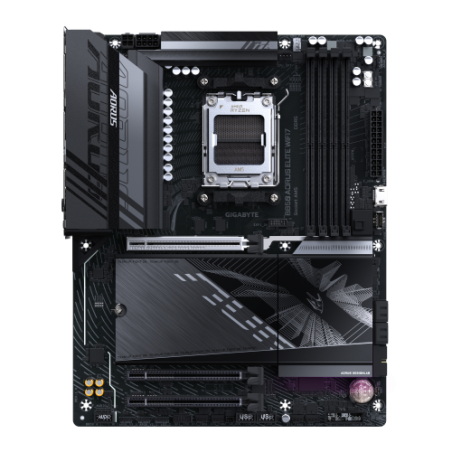 27812-GIGABYTE B850 AORUS ELITE WIFI7 Placa Base - Procesadores AMD Ryzen Serie 9000, VRM digital de 14+2+2 fases, hasta