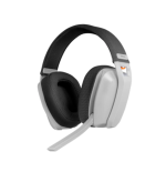 27823-Krom Kanji Auriculares Inalambrico y alambrico Diadema Juego USB Tipo C Bluetooth Blanco