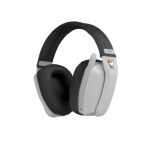 27824-Krom Kanji Auriculares Inalambrico y alambrico Diadema Juego USB Tipo C Bluetooth Blanco