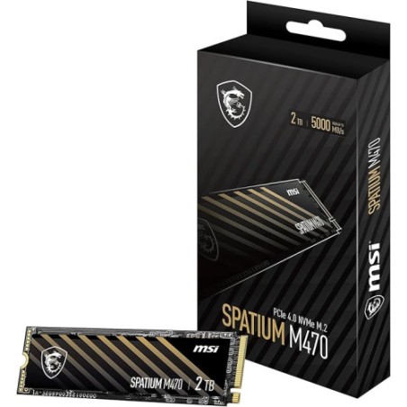27827-SSD MSI SPATIUM M470 Pro PCIe 4.0 NVMe M.2 2TB
