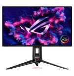 27837-ASUS ROG Swift OLED PG27UCDM pantalla para PC 67,3 cm (26.5") 3840 x 2160 Pixeles 4K Ultra HD QD-OLED Negro