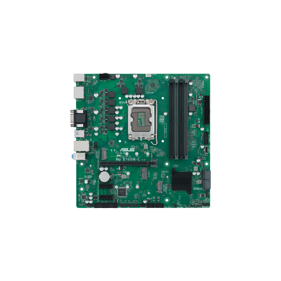 27858-ASUS PRO B760M-C-CSM Intel B760 LGA 1700 micro ATX