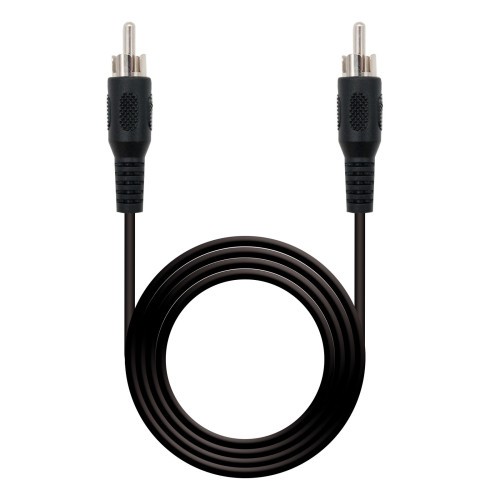 27894-NANOCABLE CABLE AUDIO, RCA/M-RCA/M, 5.0 M (10.24.0405)