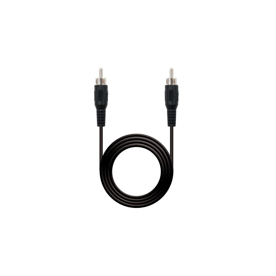 27894-NANOCABLE CABLE AUDIO, RCA/M-RCA/M, 5.0 M (10.24.0405)