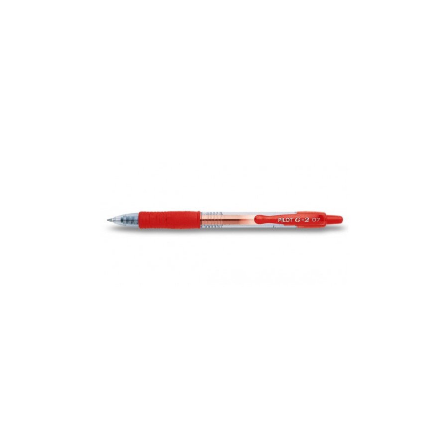 279-BOLIGRAFO ROLLER GEL RETRAC.G-2 ROJO PILOT BL-G2-7-R