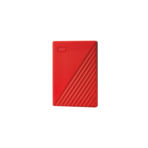 27900-Western Digital My Passport disco duro externo 2000 GB Rojo