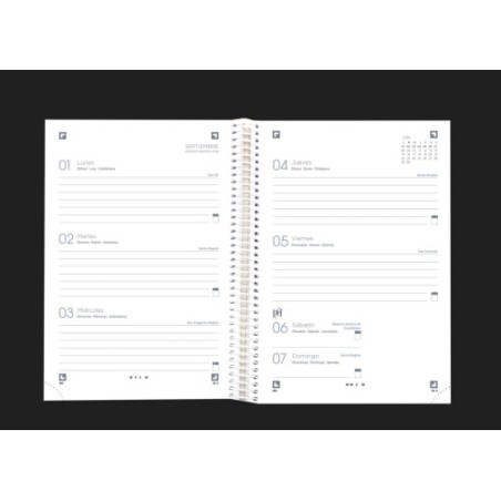 27935-AGENDA ESCOLAR 2025-2026 TEENS TAPA PLASTICO 8o DIA PAGINA ENRI 400195412