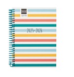 27943-AGENDA ESCOLAR 2025-2026 DIVA 8o 120X164 SEMANA VISTA HORIZONTAL COLORS+ FINOCAM 536100526