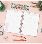 27950-AGENDA ESCOLAR 2025-2026 MONIQUILLA E10-155X212 SEMANA VISTA HORIZONTAL DALIA+ FINOCAM 646010326