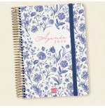 27957-AGENDA 16 MESES SEPTIEMBRE 2025-DICIEMBRE 2026 CLOE E10-155X212 SEMANA VISTA HORIZONTAL AZUL+ FINOCAM 627100126