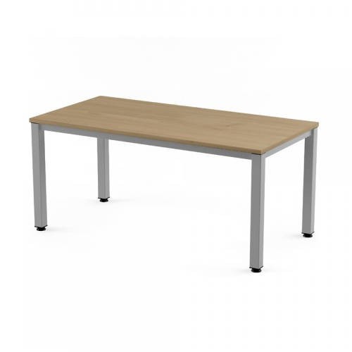 2797-MESA DE OFICINA SERIE EXECUTIVE 120X80 GRIS / ROBLE ROCADA 2006AD08