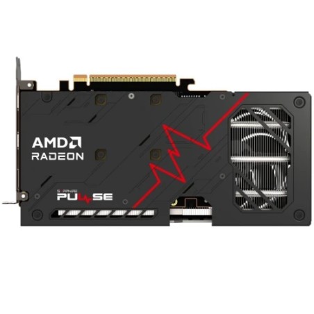 VGA SAPPHIRE PULSE RX 9060 XT GAMING OC,AMD,RX9060XT,16GB,GDDR6,128BIT,2HDMI+2DP (3 VENTILADORES)