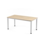 2798-MESA DE OFICINA SERIE EXECUTIVE 120X80 BLANCO/ HAYA ROCADA 2006AM01