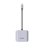 27980-Lexar LRW510U-BNHNG lector de tarjeta USB 3.2 Gen 2 (3.1 Gen 2) Type-C Gris