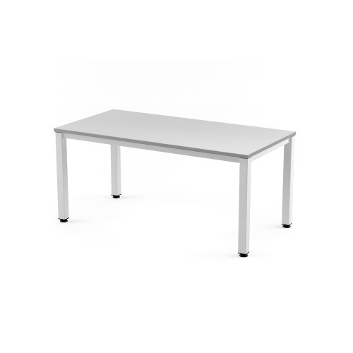 2799-MESA DE OFICINA SERIE EXECUTIVE 120X80 BLANCO/ GRIS ROCADA 2006AM02