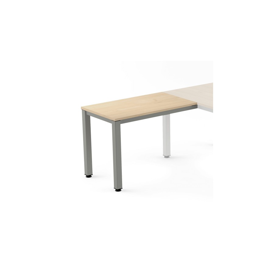 2802-ALA  PARA MESA SERIE EXECUTIVE 100X60 GRIS / HAYA ROCADA 2107AD01