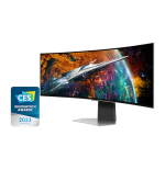 Samsung Odyssey LS49CG954SUXEN LED display 124,5 cm (49") 5120 x 1440 Pixeles 5K Ultra HD OLED Plata